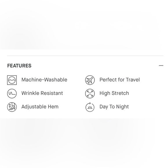 NEW MM LaFleur Foster Cigarette Pants Powerstretch Straight Navy Blue Sz 8 NWOT - Picture 3 of 12